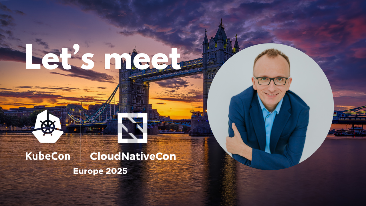 Let's meet at KubeCon EU 2025