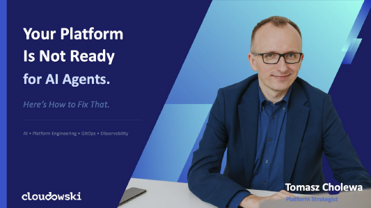 Your Platform Is Not Ready for AI Agents. Here's How to Fix That. (video)